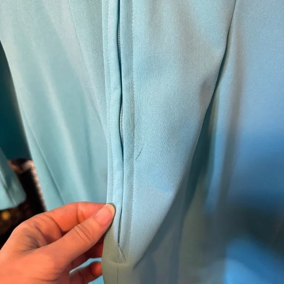 Fredrick's of Hollywood Teal Mini Dress - Picture 4 of 5